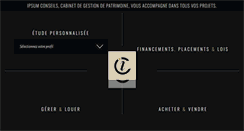 Desktop Screenshot of ipsum-conseils.com
